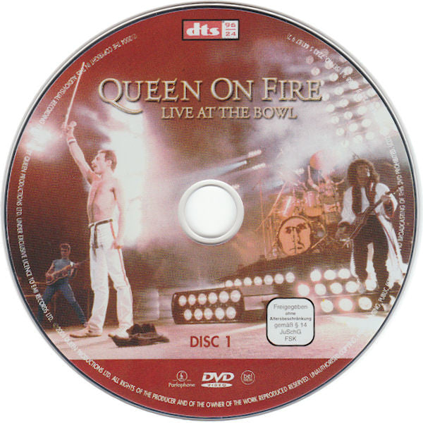 Queen : Queen On Fire (Live At The Bowl) (DVD-Video,Multichannel,PAL)