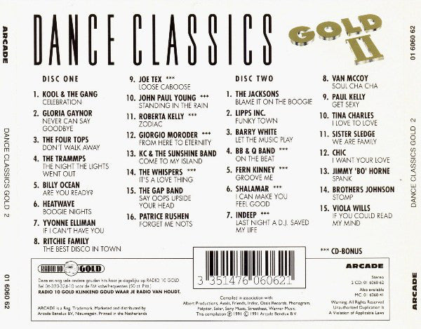 Various : Dance Classics Gold II (Compilation)