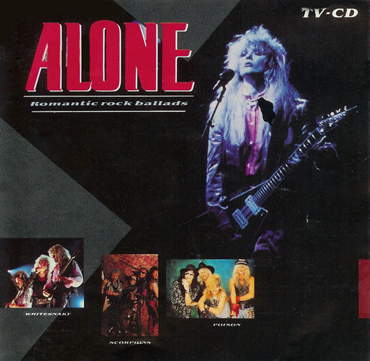 Various : Alone - Romantic Rock Ballads (Compilation)