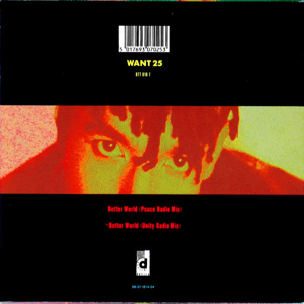 Rebel MC : Better World  (7",45 RPM,Single)