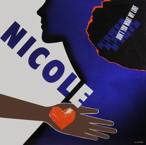 Nicole J McCloud : Don't You Want My Love (12",45 RPM,Maxi-Single)