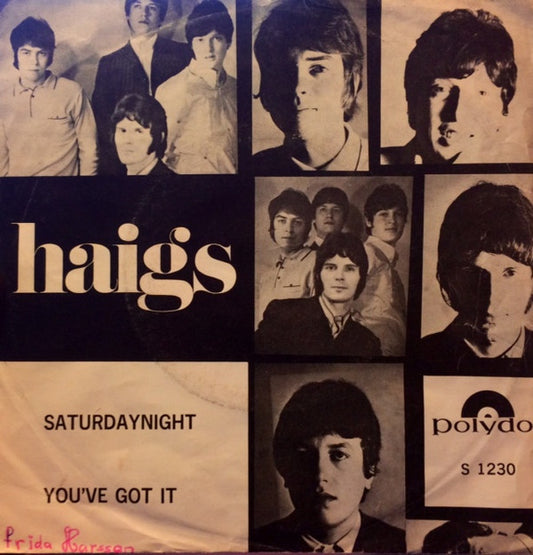 Haigs, The : Saturday Night (7",Single)