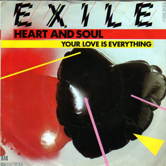 Exile (7) : Heart And Soul (7",45 RPM,Single,Stereo)