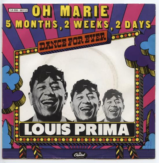 Louis Prima : Oh Marie / 5 Months, 2 Weeks, 2 Days (7",45 RPM,Single)