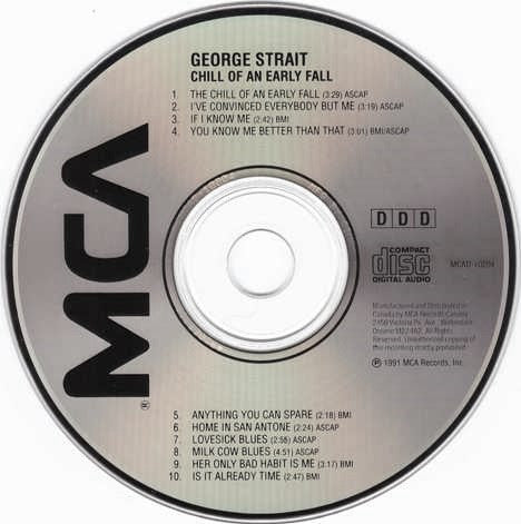 George Strait : Chill Of An Early Fall (Album)