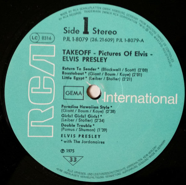 Elvis Presley : Pictures Of Elvis (LP,Compilation)