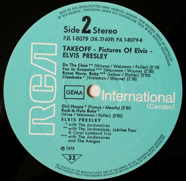 Elvis Presley : Pictures Of Elvis (LP,Compilation)