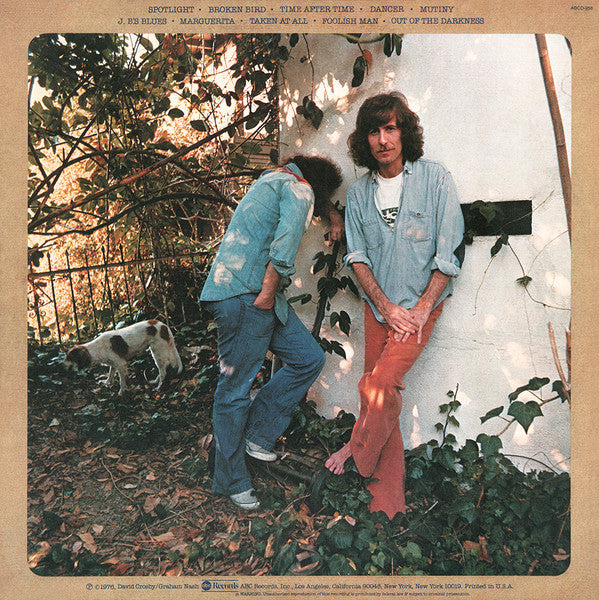 Crosby & Nash : Whistling Down The Wire (LP,Album,Stereo)