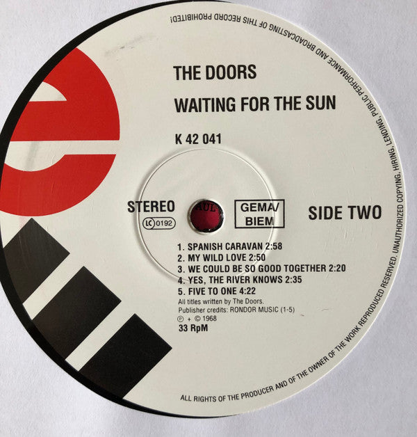 Doors, The : Waiting For The Sun (LP,Album,Reissue,Stereo)