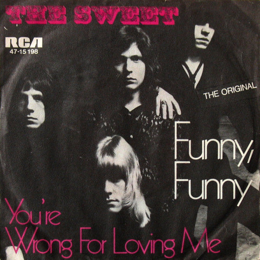 Sweet, The : Funny, Funny (7",45 RPM,Single,Repress)