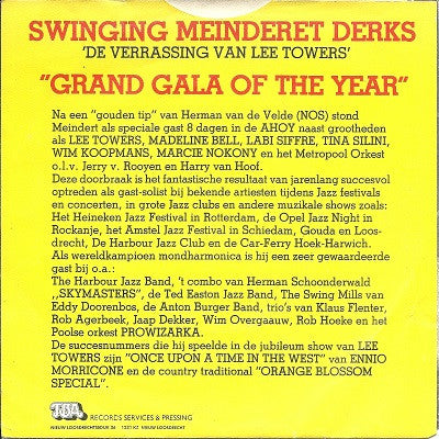 Meindert Derks : Harmonicaman (7",45 RPM,Single,Stereo)