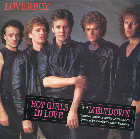 Loverboy : Hot Girls In Love (7",45 RPM,Single)
