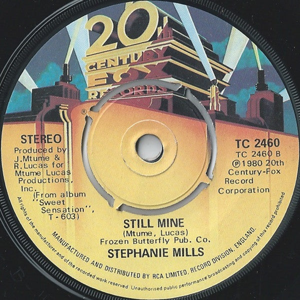 Stephanie Mills : Never Knew Love Like This Before (7",45 RPM,Single,Stereo)