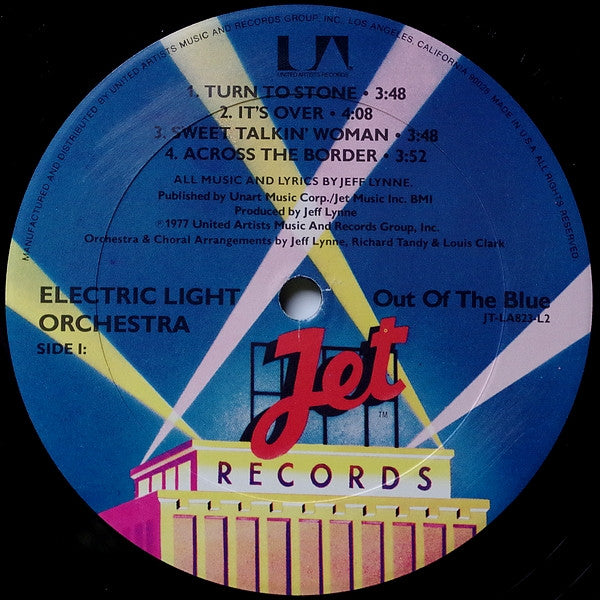 Electric Light Orchestra : Out Of The Blue (LP,Album)