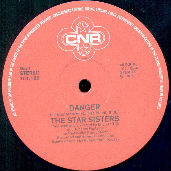 Star Sisters, The : Danger (12",Maxi-Single,45 RPM)