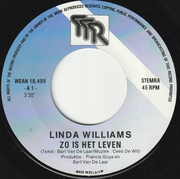 Linda Williams (2) : Het Is Een Wonder (7",45 RPM,Single)