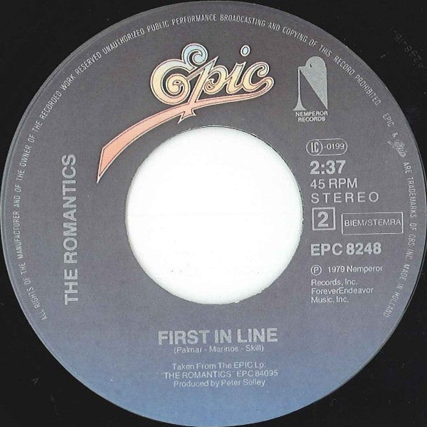 Romantics, The : What I Like About You (7",45 RPM,Single,Stereo)