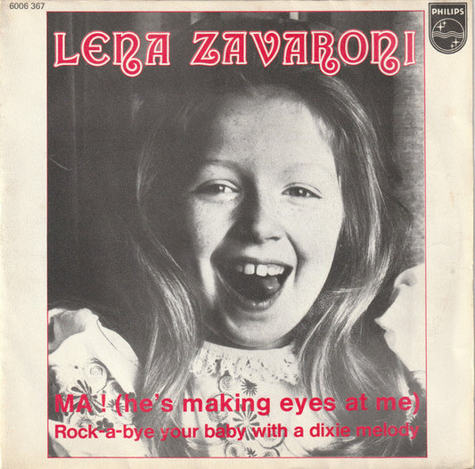 Lena Zavaroni : Ma! (He's Making Eyes At Me) (7",45 RPM,Single)