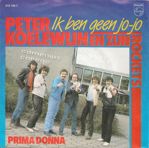 Peter Koelewijn & Zijn Rockets : Ik Ben Geen Jo-Jo (7",Single)