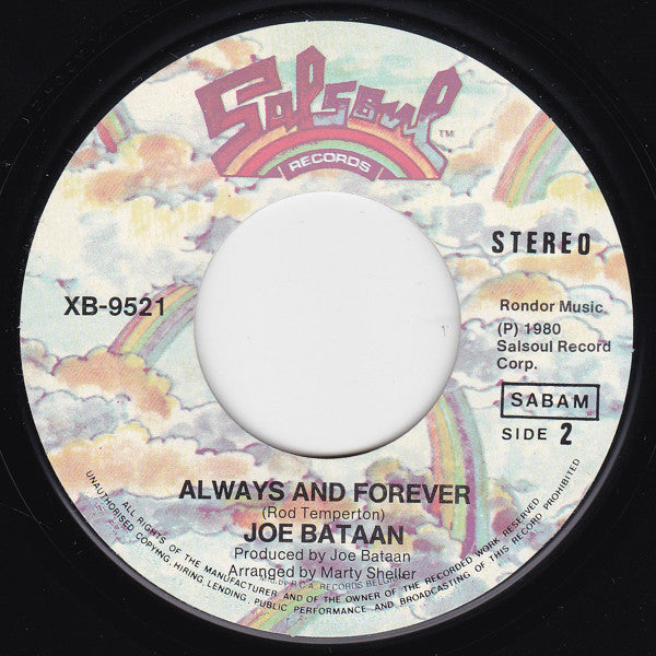 Joe Bataan : Sadie (She Smokes) (7",45 RPM,Single)