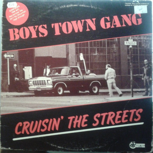 Boys Town Gang : Cruisin' The Streets (LP,Album,Reissue,Repress)