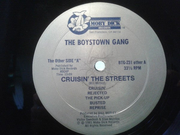 Boys Town Gang : Cruisin' The Streets (LP,Album,Reissue,Repress)