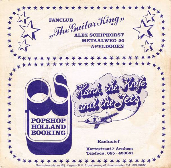 Hank The Knife And The Jets : Stan The Gunman  (7",45 RPM,Single,Stereo)