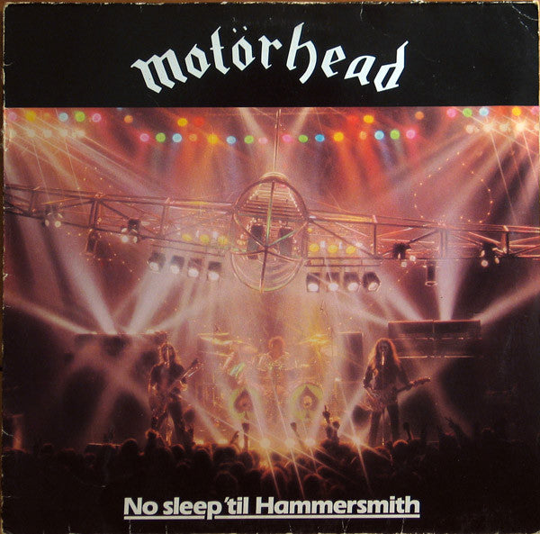 Motörhead : No Sleep 'til Hammersmith (LP,Album,Stereo)