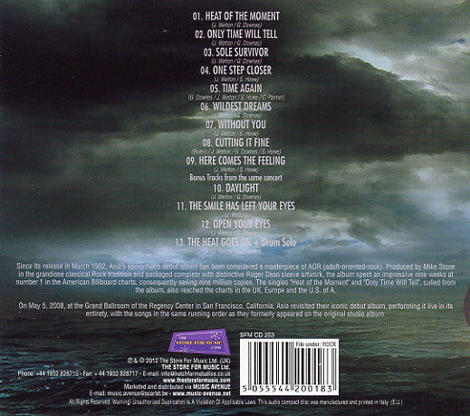 Asia (2) : Under The Bridge (Album)