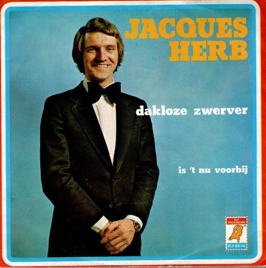 Jacques Herb : Dakloze Zwerver (7",45 RPM,Single)