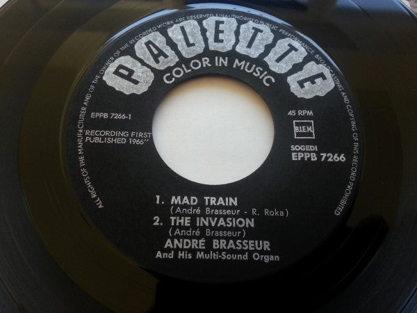 André Brasseur And His Multi-Sound Organ* : Four More Multi-Sounds! (7", EP)