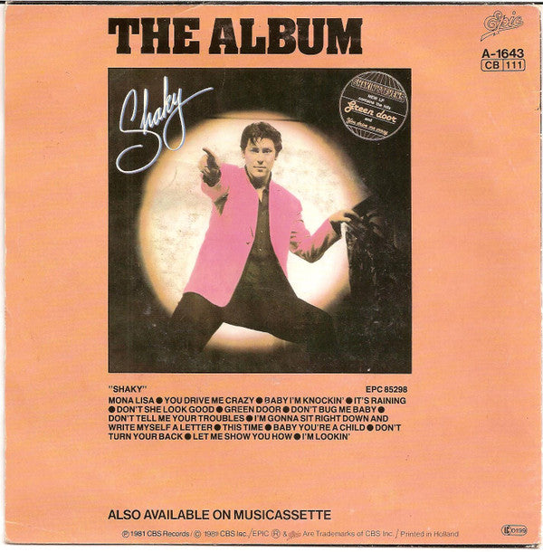Shakin' Stevens : It's Raining (7",45 RPM,Single,Stereo)