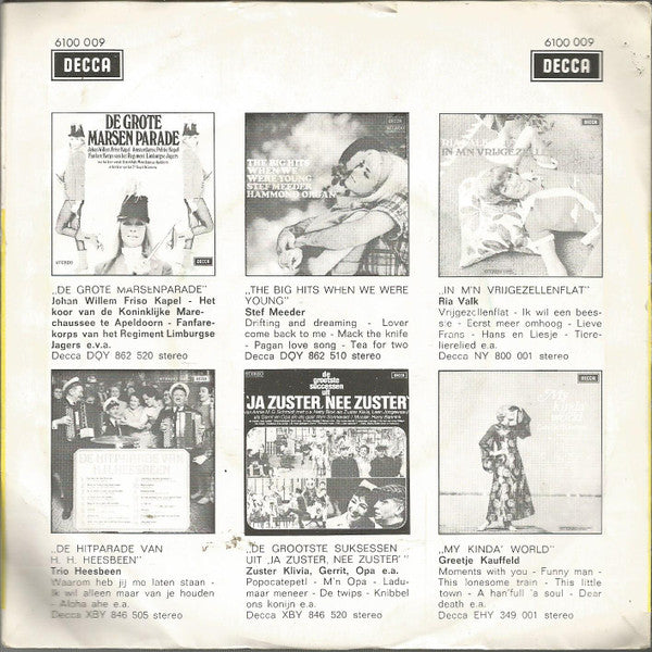 Ria Valk : Zakezoe Zakaza / Bumpediebump (7",45 RPM,Single)