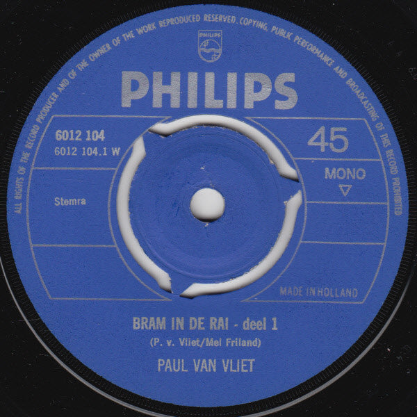 Paul Van Vliet (2) : Bram in de RAI (7",Single,Mono)