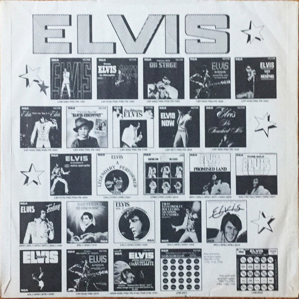 Elvis Presley : On Stage - February, 1970 (LP,Album,Reissue,Stereo)