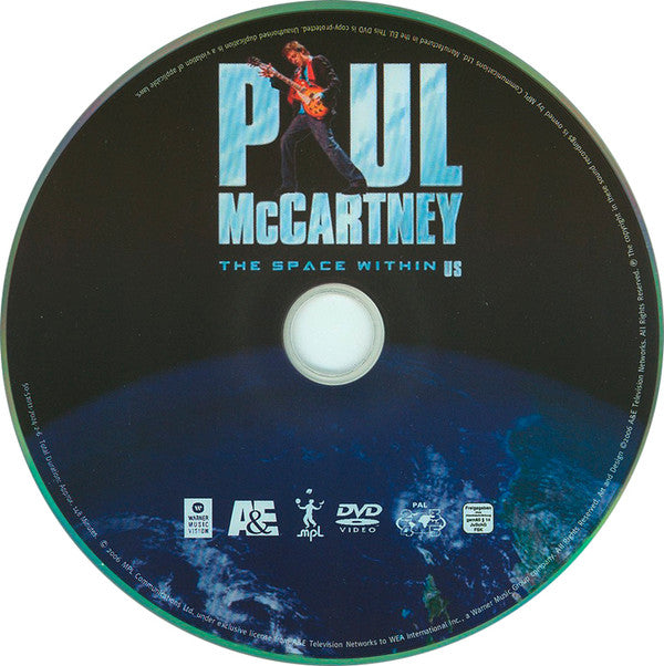 Paul McCartney : The Space Within US (DVD-Video,Multichannel,PAL,Copy Protected)