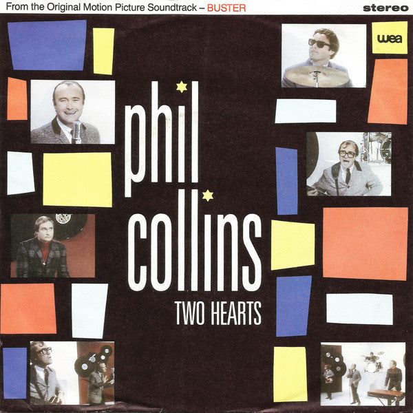 Phil Collins : Two Hearts (7",Single,45 RPM)