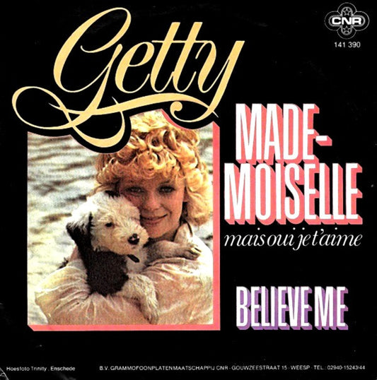 Getty Kaspers : Mademoiselle (Mais Oui Je T'Aime) (7",45 RPM,Single,Stereo)