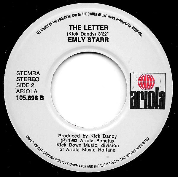 Emly Starr : Key To Your Heart (7",45 RPM,Single)