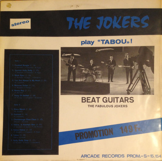 The Jokers (6) : Play "Tabou" (LP, Album, Promo)