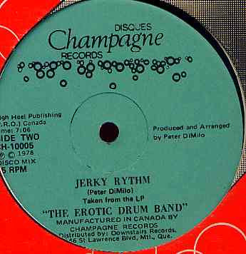 Erotic Drum Band : Plug Me To Death / Jerky Rythm (12",45 RPM)