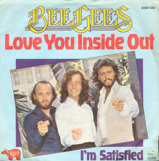 Bee Gees : Love You Inside Out (7",45 RPM,Single,Stereo)
