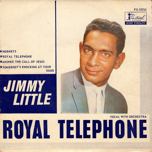 Jimmy Little : Royal Telephone (7",45 RPM,EP,Mono)