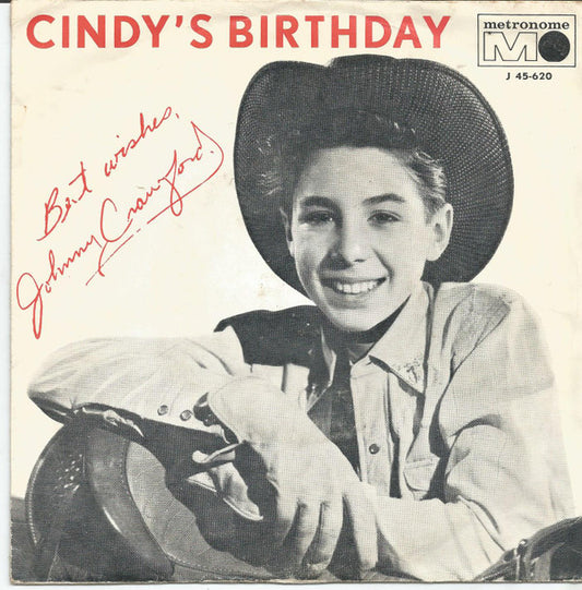 Johnny Crawford : Patti Ann / Cindy's Birthday (7",45 RPM)