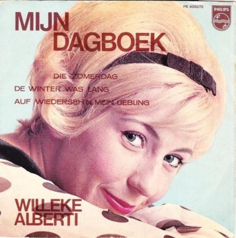 Willeke Alberti : Mijn Dagboek (7",45 RPM,EP,Mono)