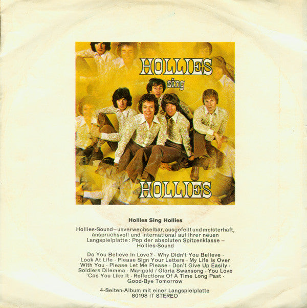 Hollies, The : You Can't Tell The Bottom From The Top (7",45 RPM,Single,Mono)