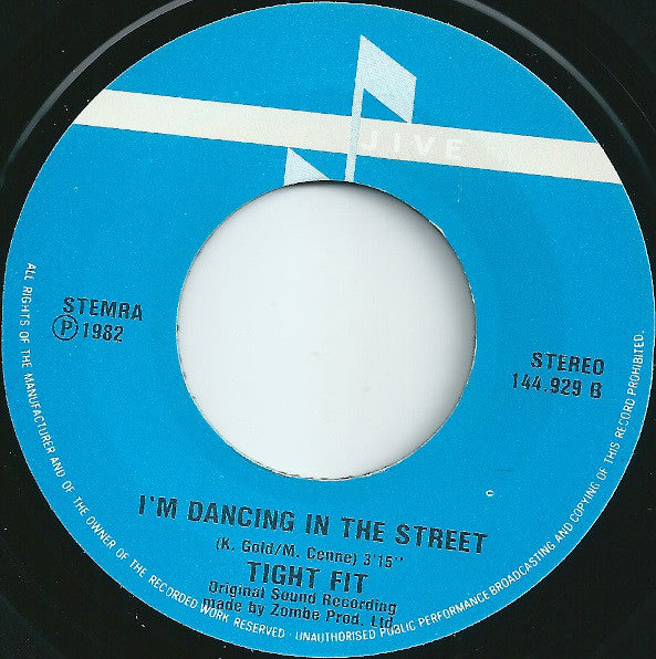 Tight Fit : The Lion Sleeps Tonight (7",45 RPM,Single,Stereo)