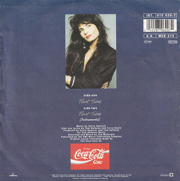 Robin Beck : First Time (7",45 RPM,Single,Stereo)