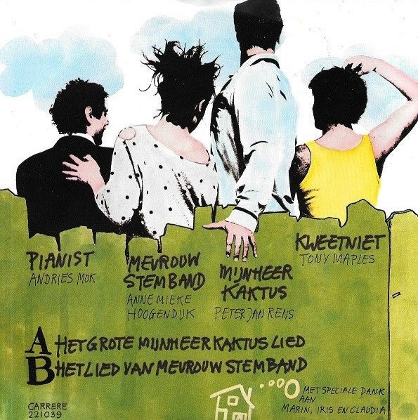 Meneer Kaktus : Het Grote Mijnheer Kaktus Lied (7",45 RPM)