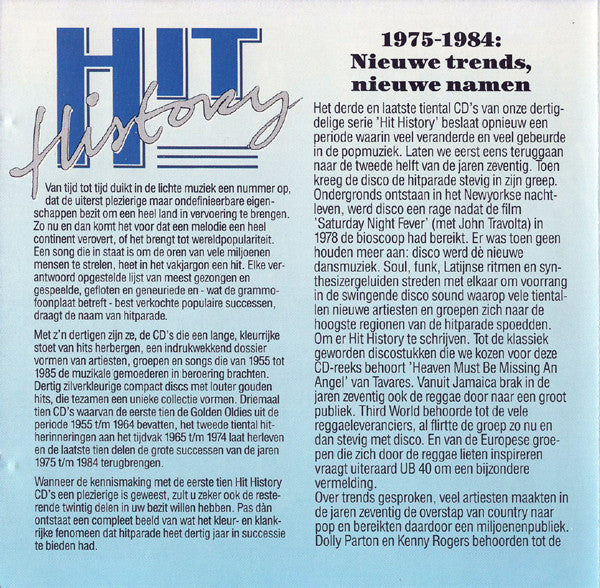 Various : Hit History '82 - Volume 28 (Compilation)